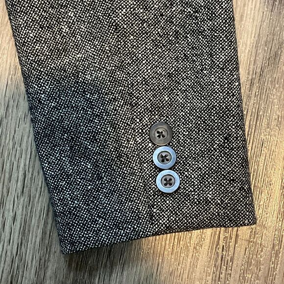 Talbots Collection Wool Cashmere Blazer Suit Jacket Womens Size 4 Made in Italy - Picture 3 of 9